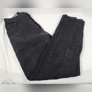 VINTAGE 90s EDDIE BAUER OUTDOORS WOMEN'S  JEANS, SIZE 12, BLACK